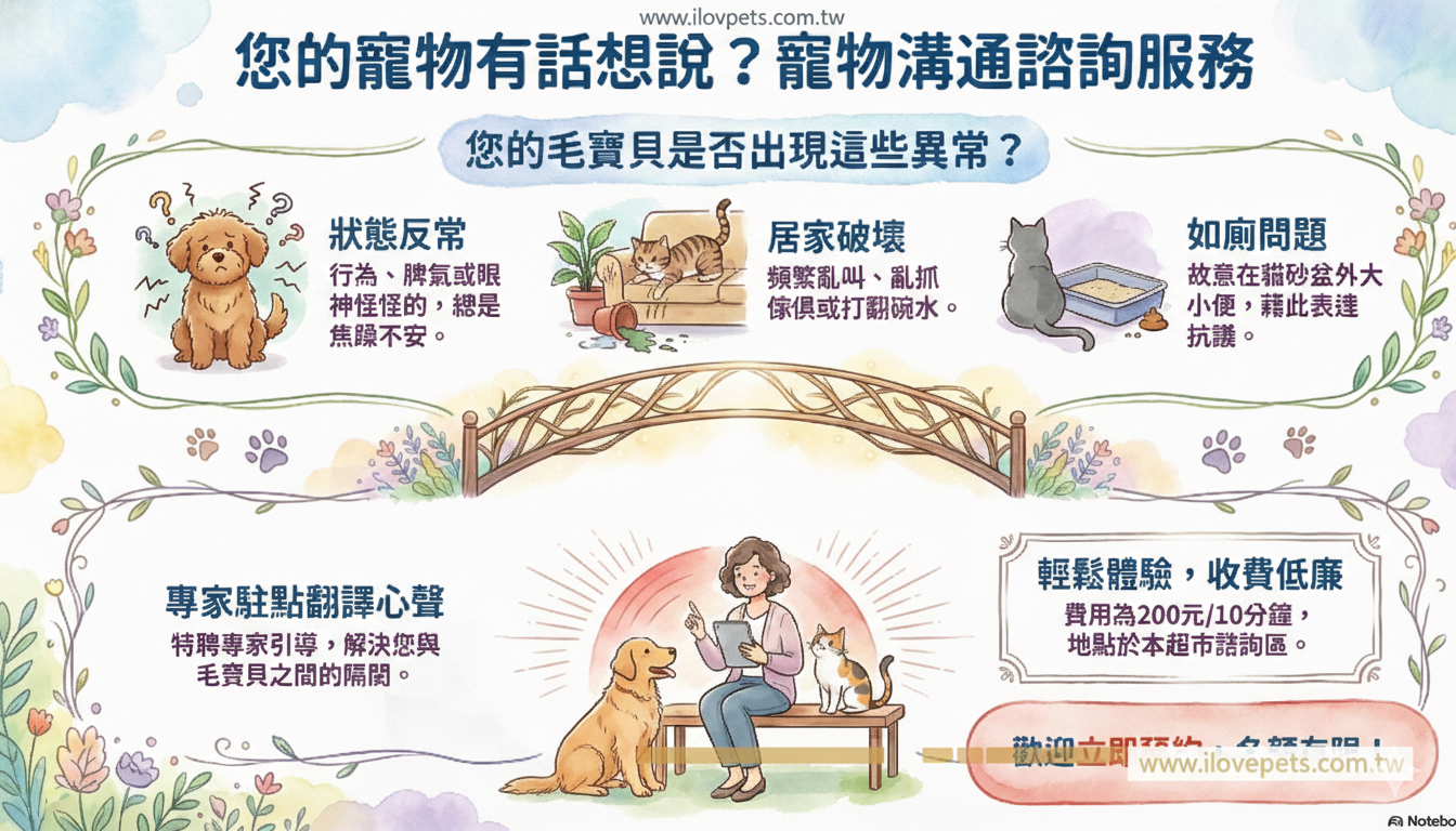 寵物溝通服務 DM